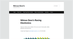 Desktop Screenshot of nitrousdaves.com